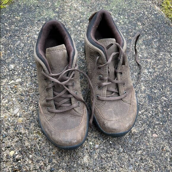 Like New Women's Merrell brown trail shoes sz 7 - Picture 3 of 5